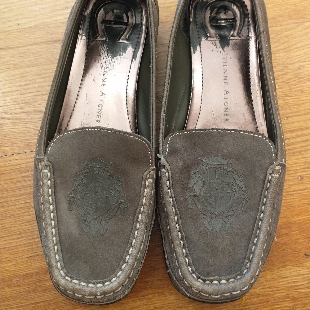 3 for $20: Etienne Aigner Driving Loafers, Sz 6